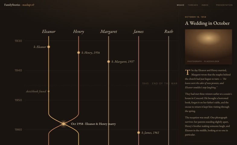 FamilyStories screenshot