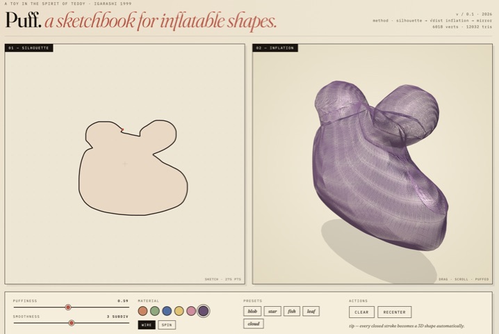 puffy-draw screenshot