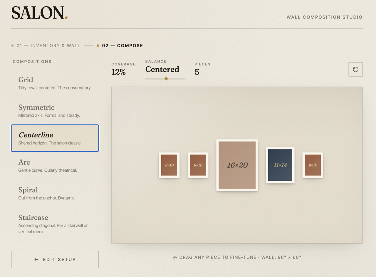 Salon screenshot