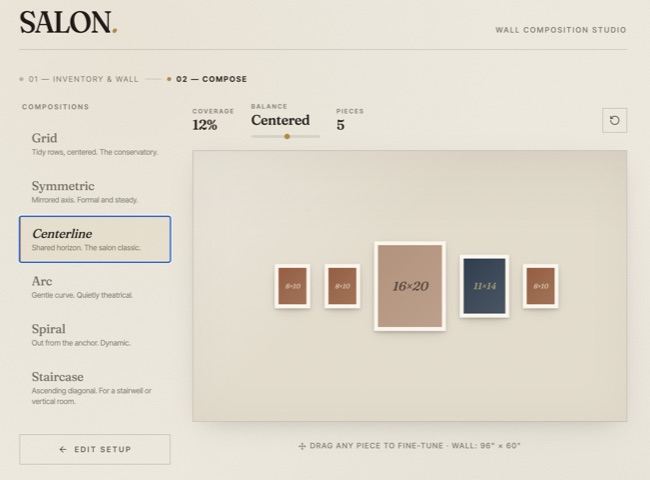 Salon screenshot